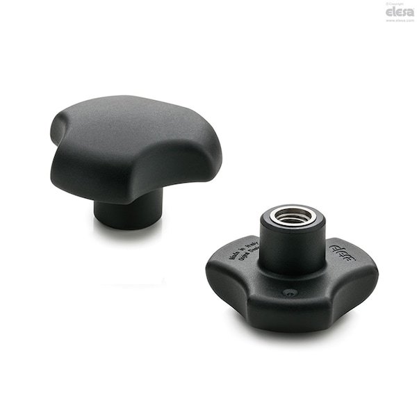 Elesa AISI 304 stainless steel boss, threaded hole, VTT.32-SST-M6 VTT-SST - main